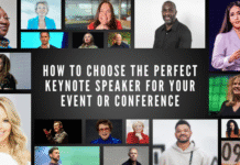 How to Choose the Perfect Keynote Speaker for Your Next Event or Conference